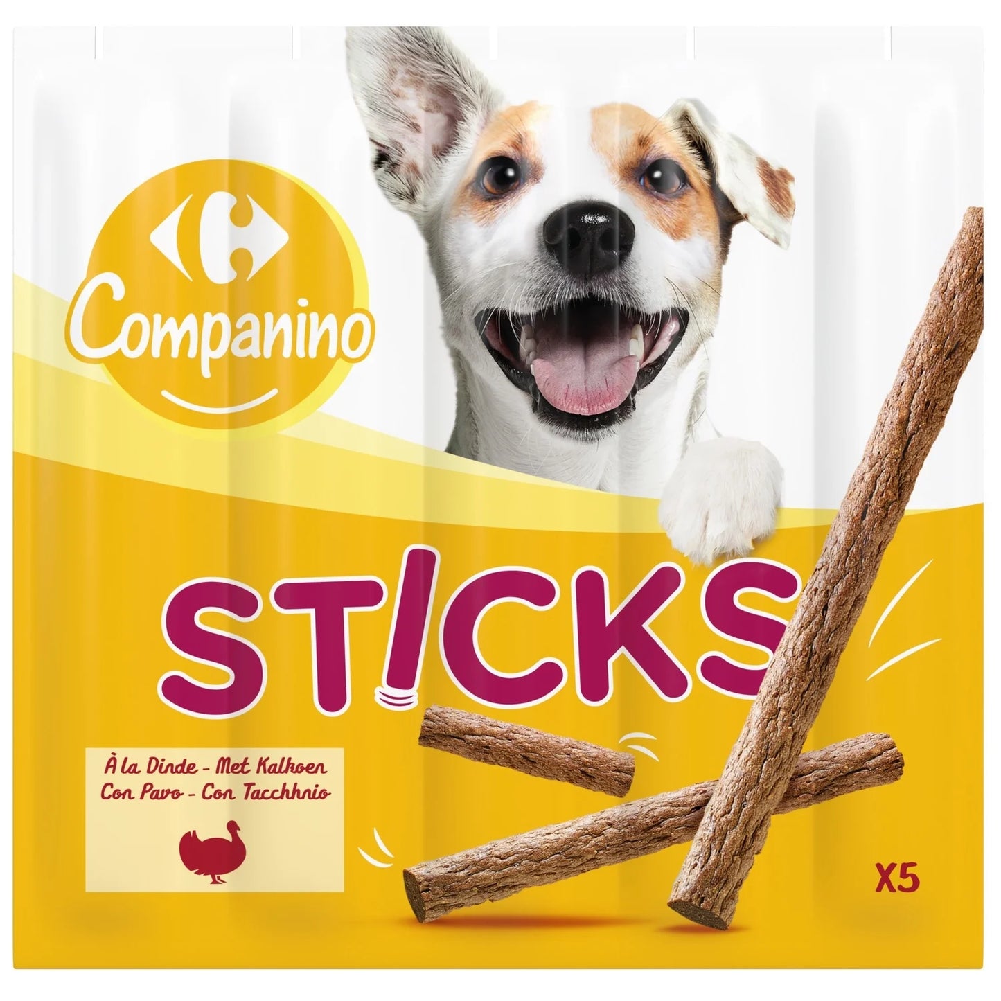 STICKS A LA DINDE DE 5X10GR