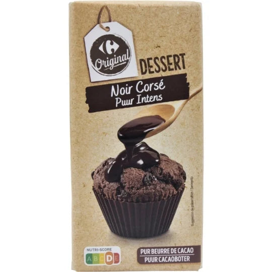 DESSERT NOIR CORSE PUR DE 200GR