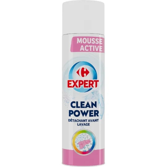 MOUSSE CLEAN POWER DETACHANT DE 400ML