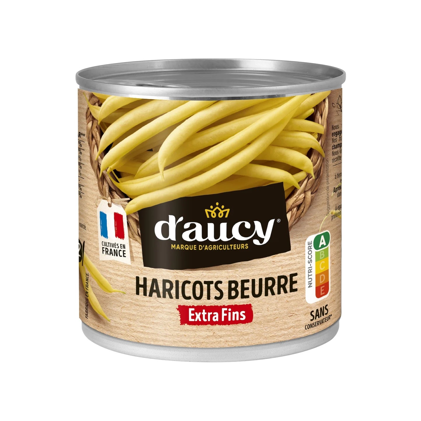 Haricots beurre d'aucy Extra-fins - 220g