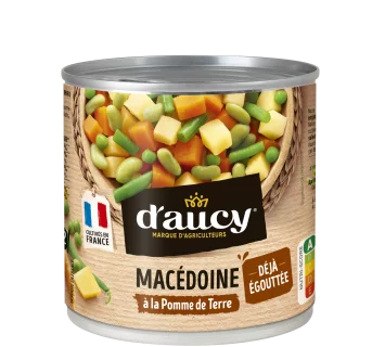 Macédoine déjà égouttée D'aucy 265g