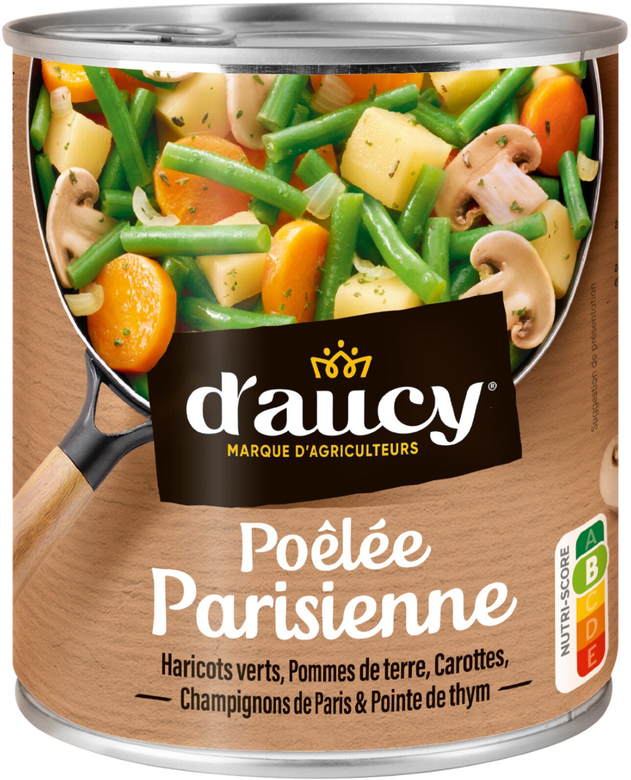 Poêlée parisienne D'aucy 580g