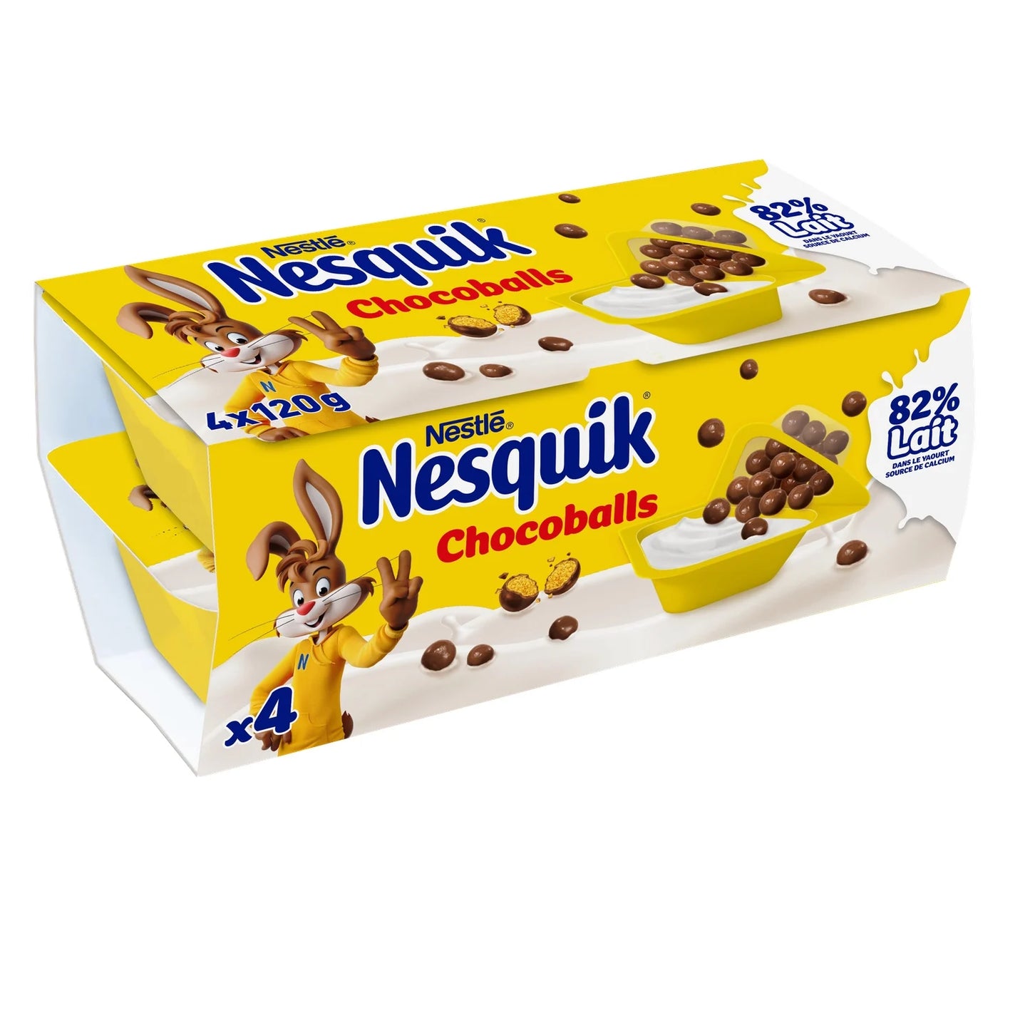 NESQUIK CHOCOBALLS DE 4X120 GR DE 480 GR