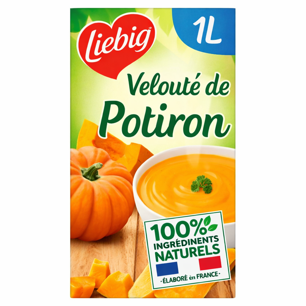 LIEBIG VELOUTE DE POTIRON DE 1L