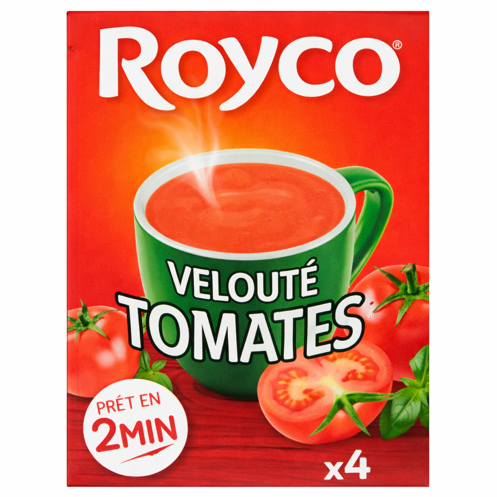 ROYCO VELOUTE TOMATES DE 4X18GR