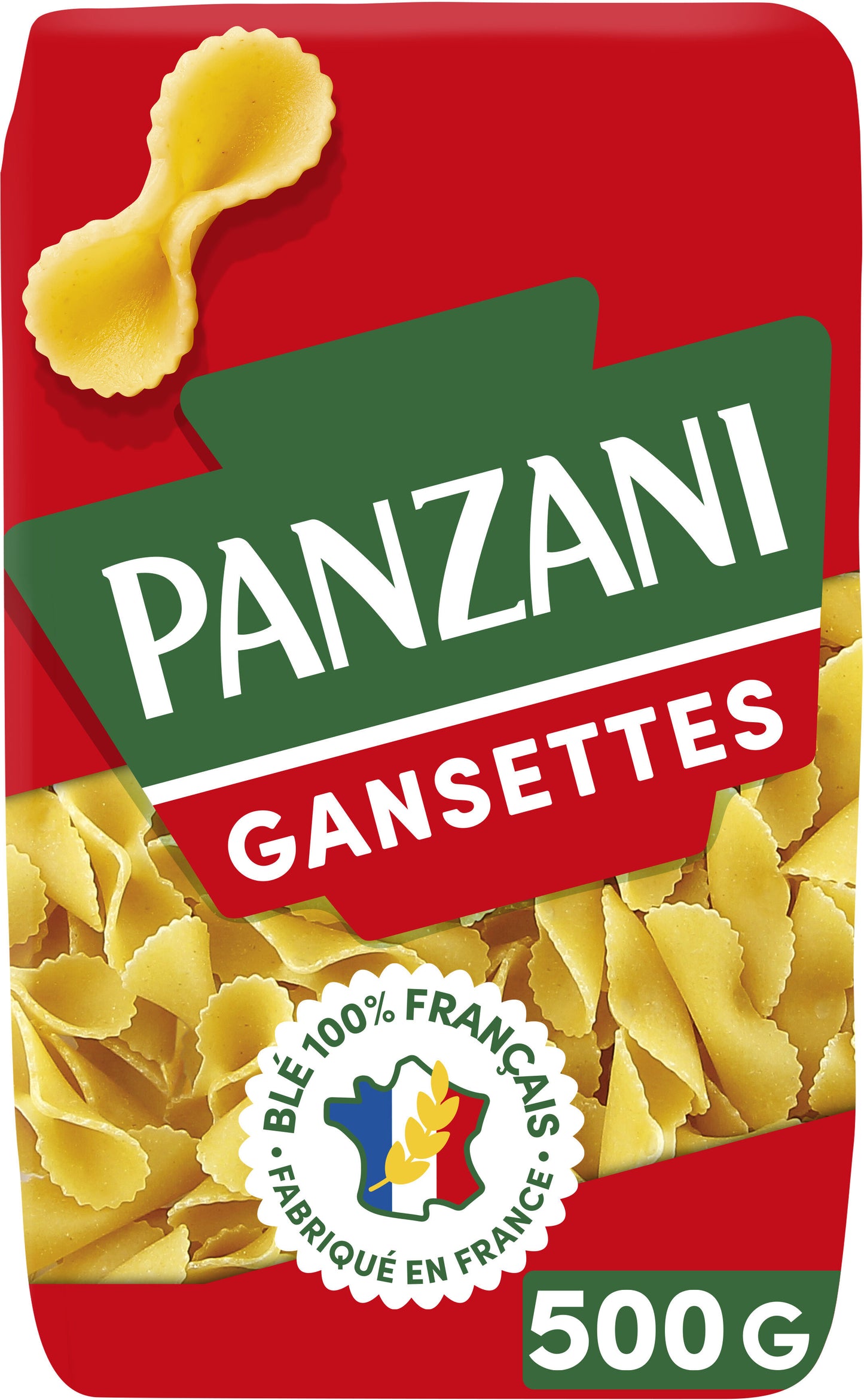 PANZANI GANSETTES DE 500 GR
