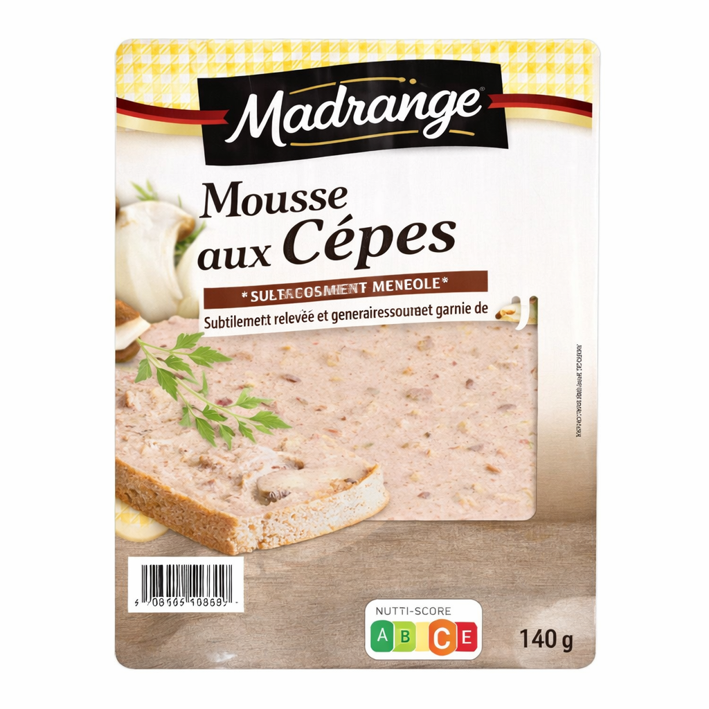 MOUSSE AUX CEPES DE 180GR