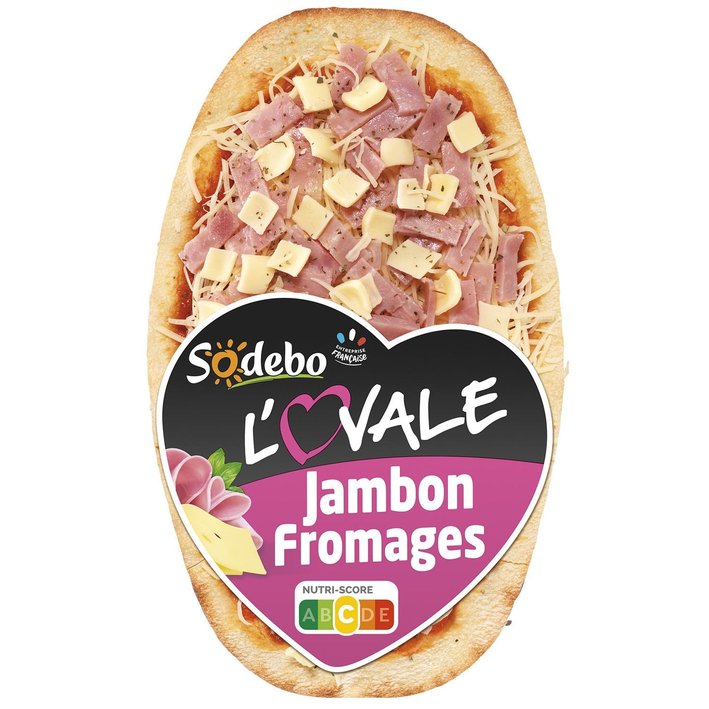 SODEBO OVALE JAMBON FROMAGE DE 200GR