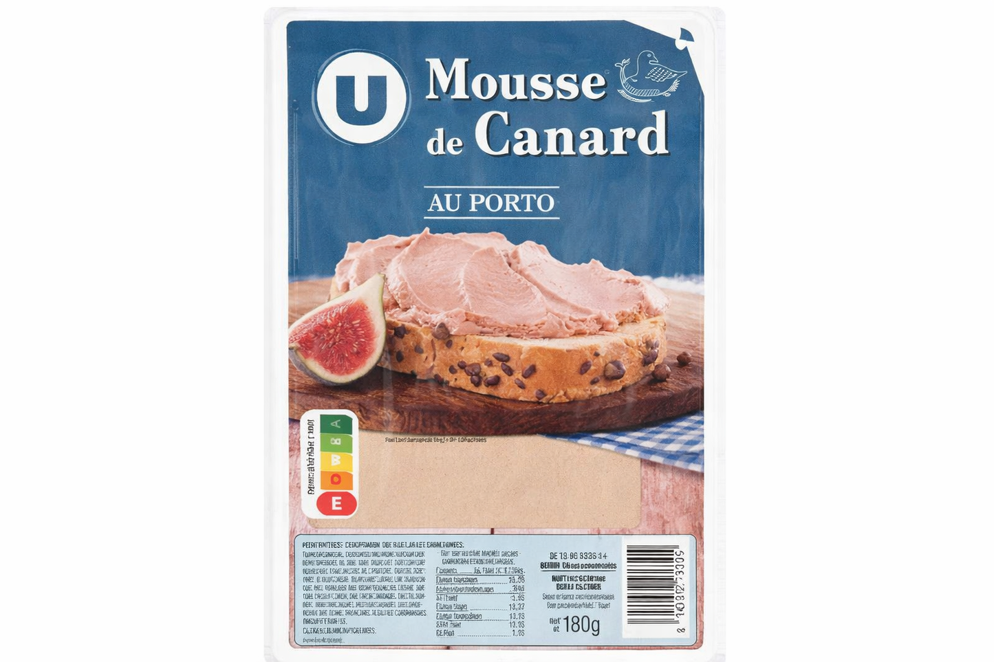 MOUSSE DE CANARD DE 180 GR