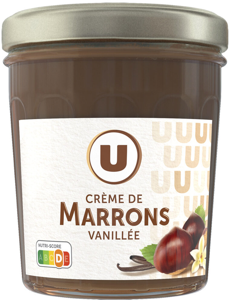 U CREME DE MARRONS VANILLE DE 350 GR