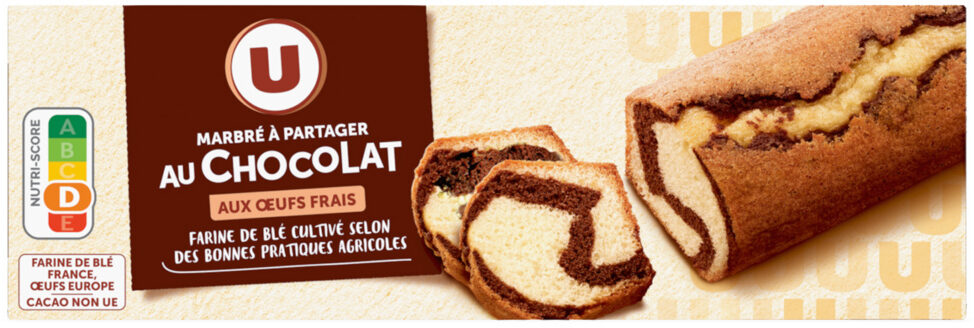 U MARBRE A PARTAGER AU CHOCOLAT DE 300 GR