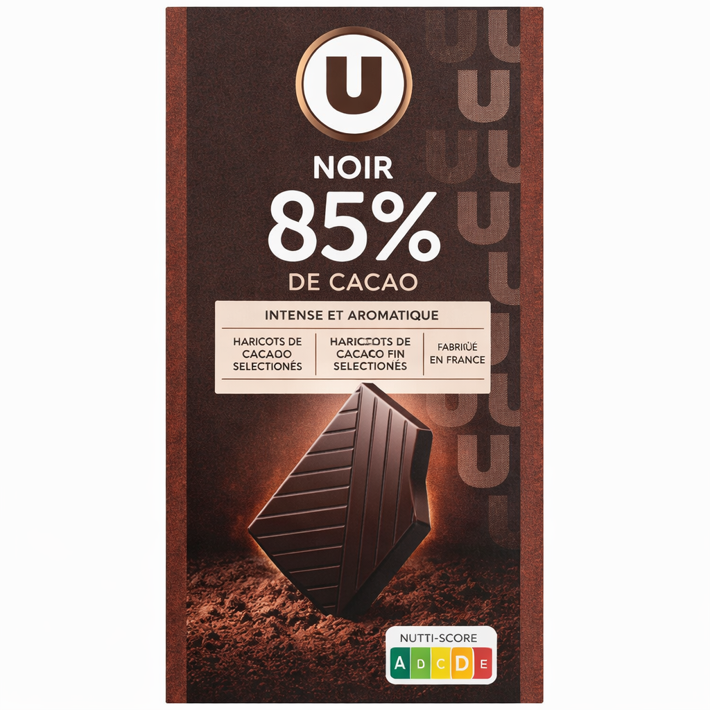 NOIR 85 % DE CACAO DE 100GR