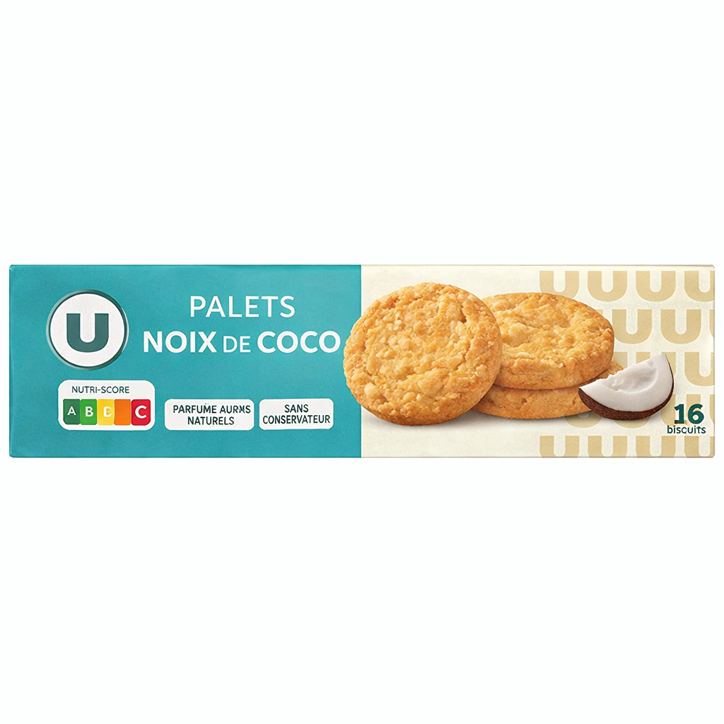 PALETS NOIX DE COCO DE 125 GR