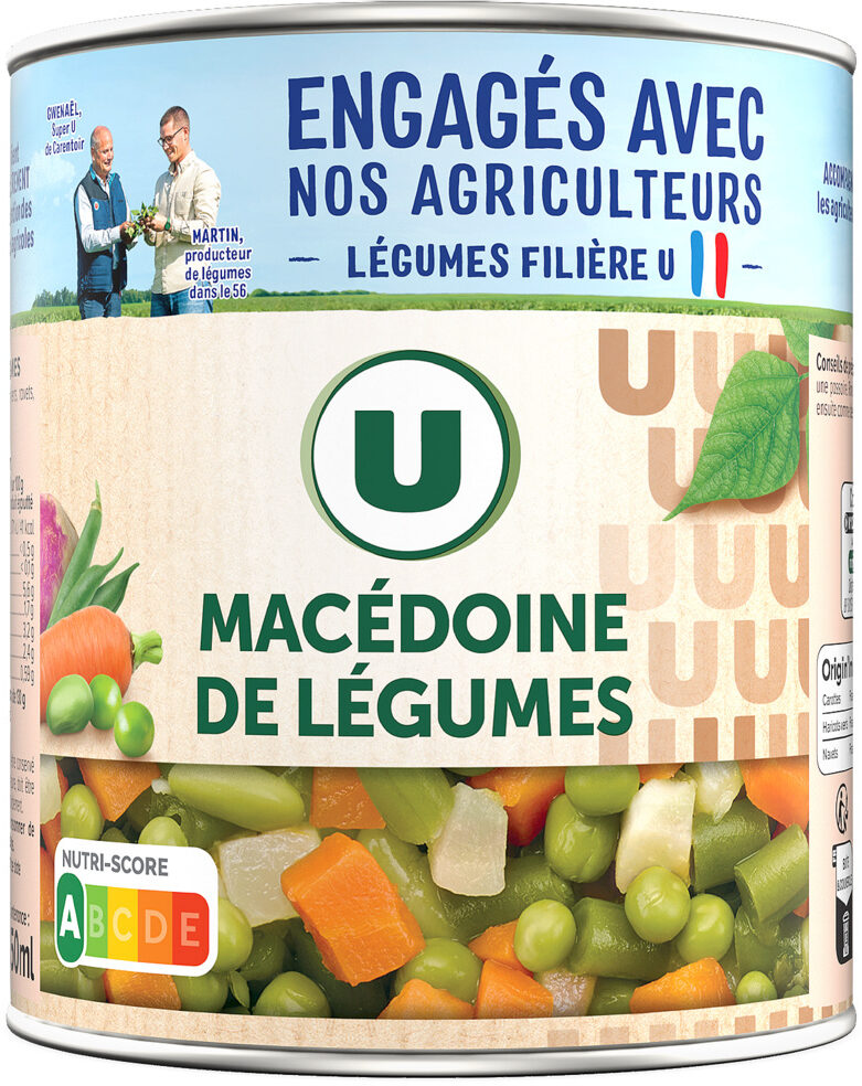 MACEDOINES DE LEGUMES DE 530 GR
