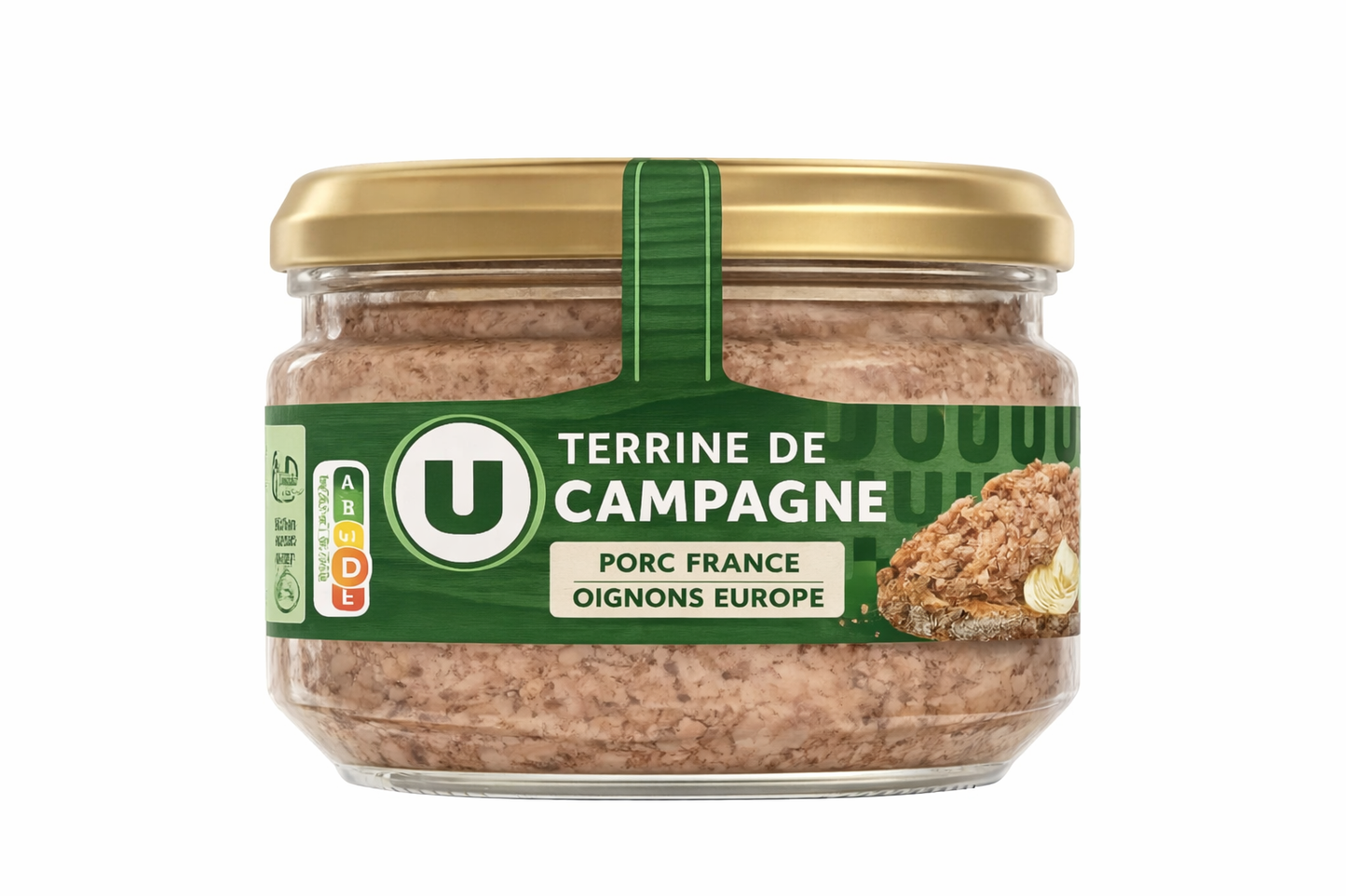 U PATE DE CAMPAGNE DE 180 GR