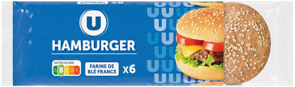 PAIN HAMBURGER X6 DE 330 GR