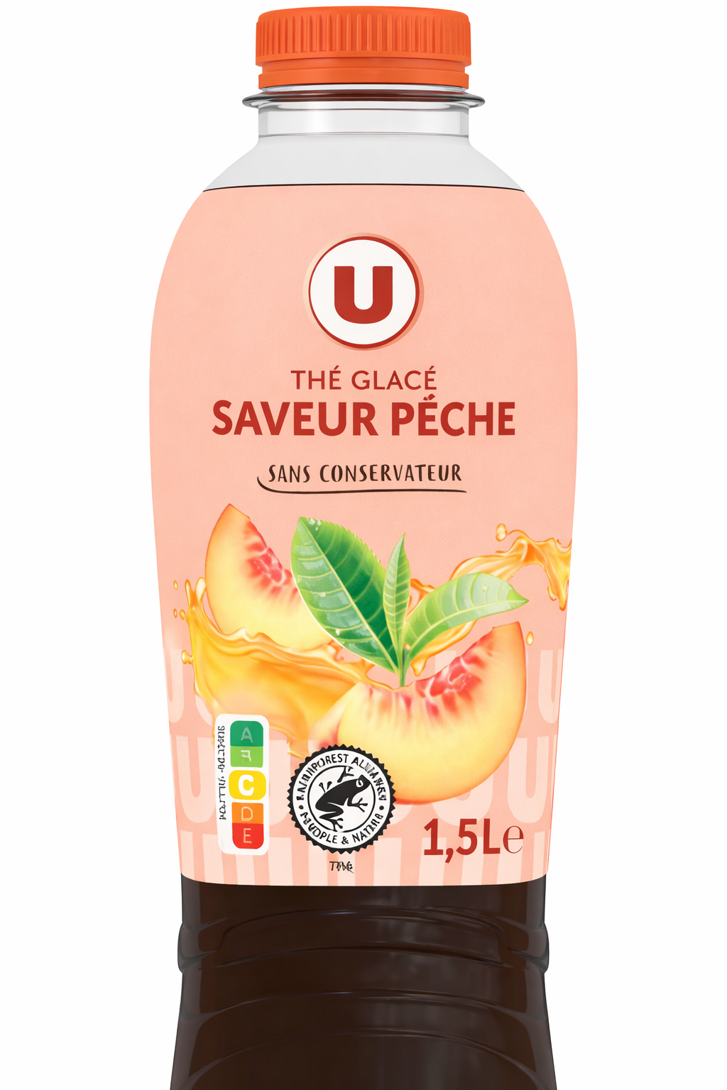 U THE GLACE SAVEUR PECHE DE 1.5L
