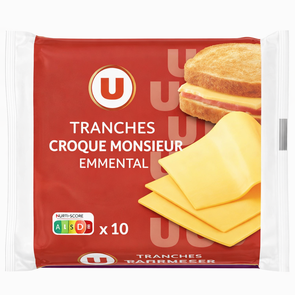 U TRANCHES CROQUE DE 10