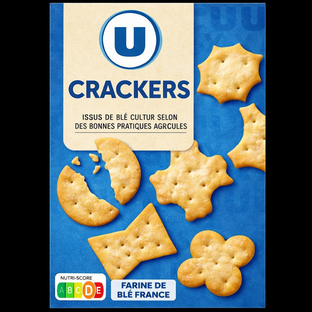U CRACKERS DE 100 GR