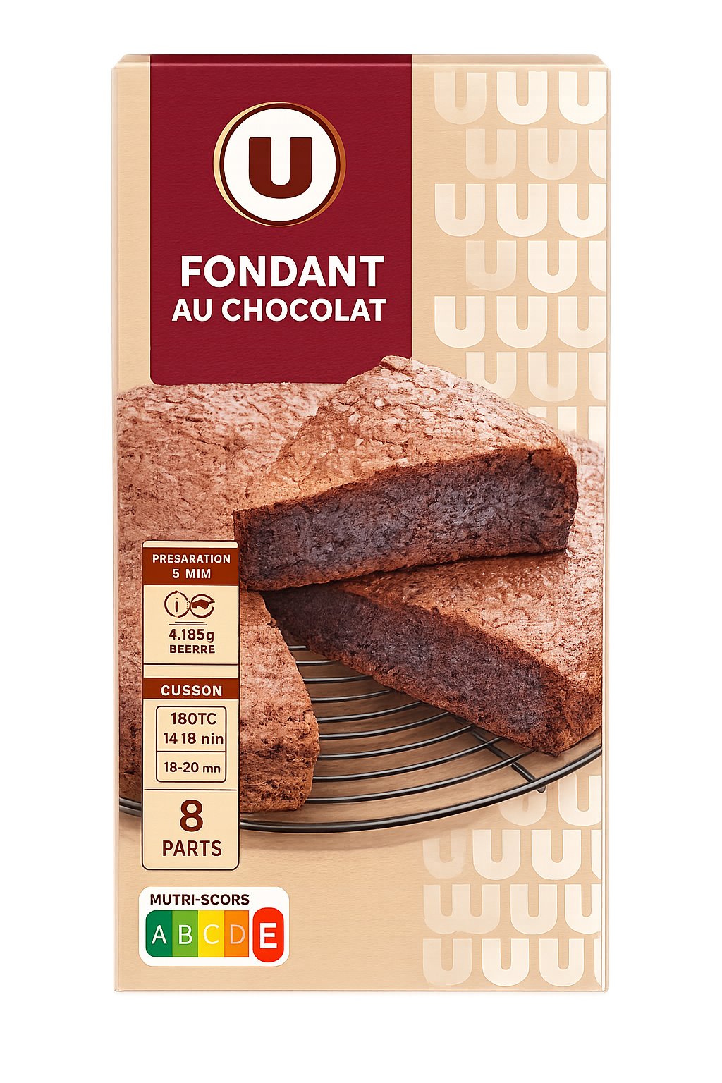 PREPARATION POUR FONDANT AU CHOCOLAT DE 360 GR