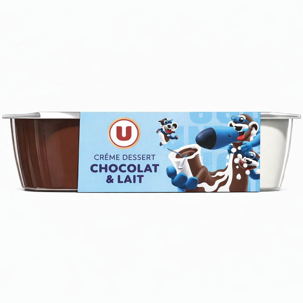CREME DESSERT CHOCOLAT LAIT DE 6X70 GR DE 420 GR