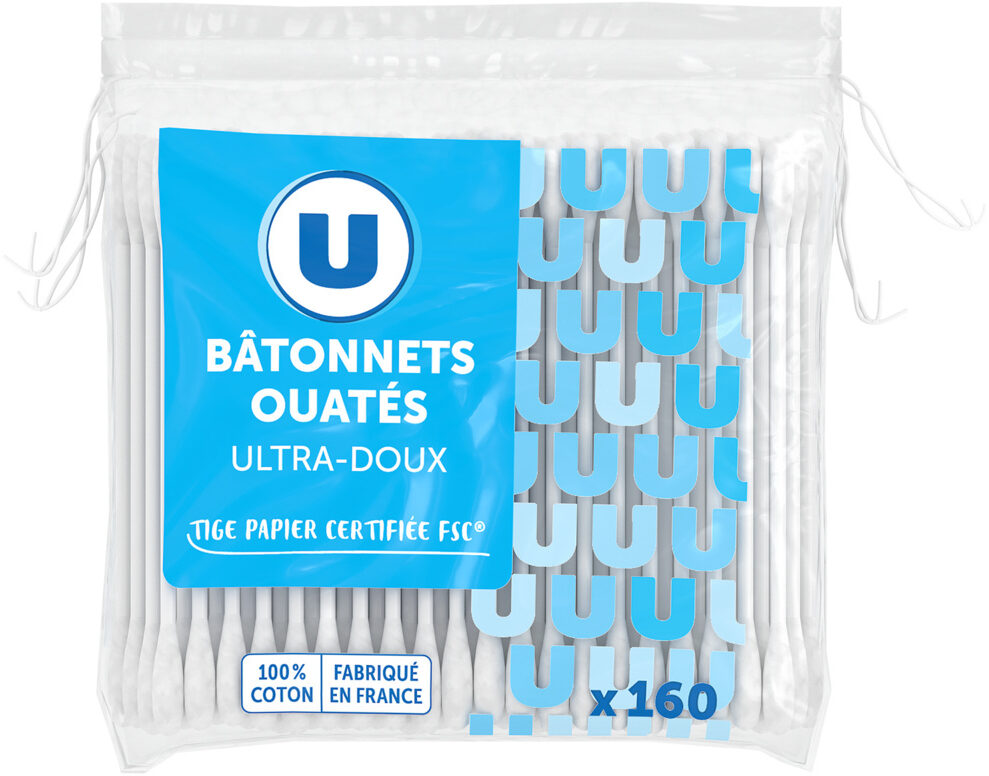 U BATONNETS OUATES ULTRA DOUX X160