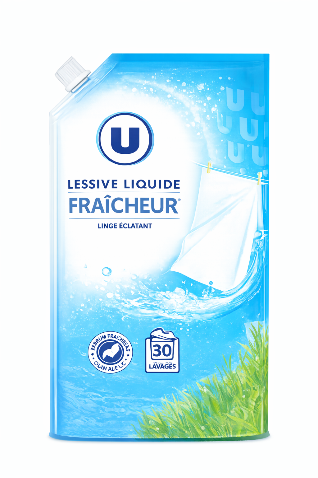 LESSIVE LIQUIDE ECO RECHARGE FRAICHEUR DE 1.5L