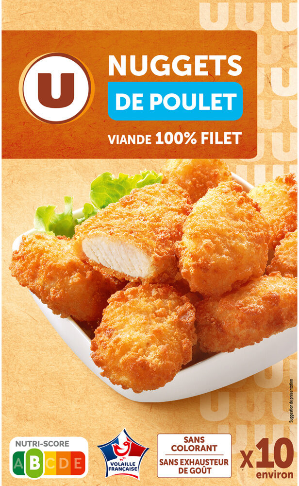 NUGGETS DE POULET VIANDE X10 DE 200 GR