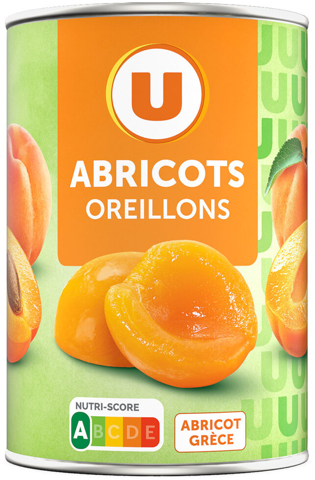 U ABRICOTS OREILLONS DE 230 GR