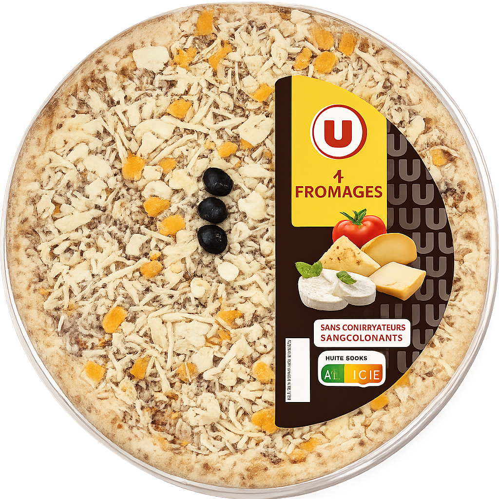 PIZZA 4 FROMAGE DE 450 GR