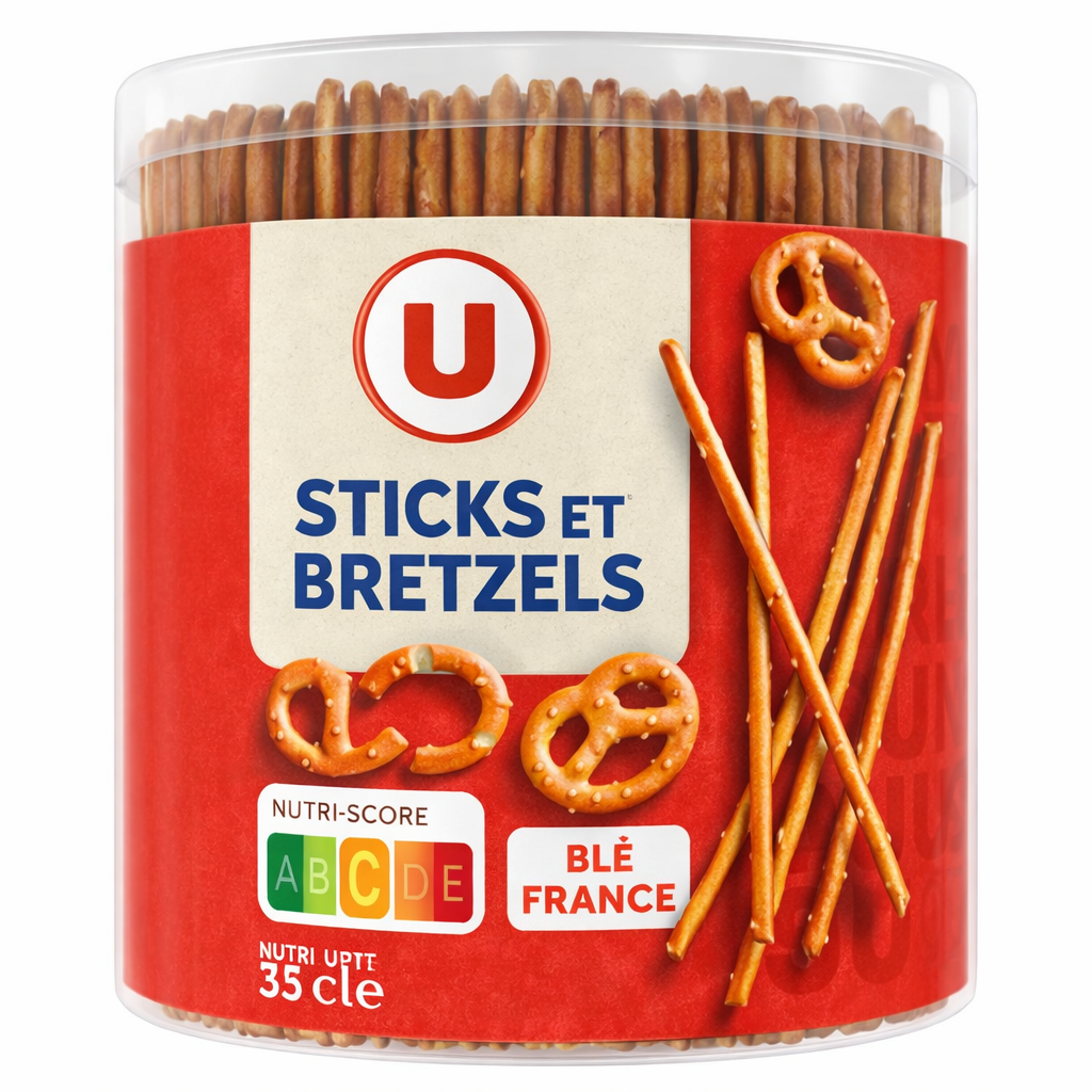 STICKS ET BRETZELS DE 300GR