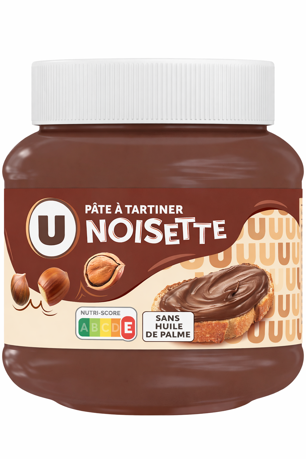 U PATE A TARTINER NOISETTE DE 750 GR