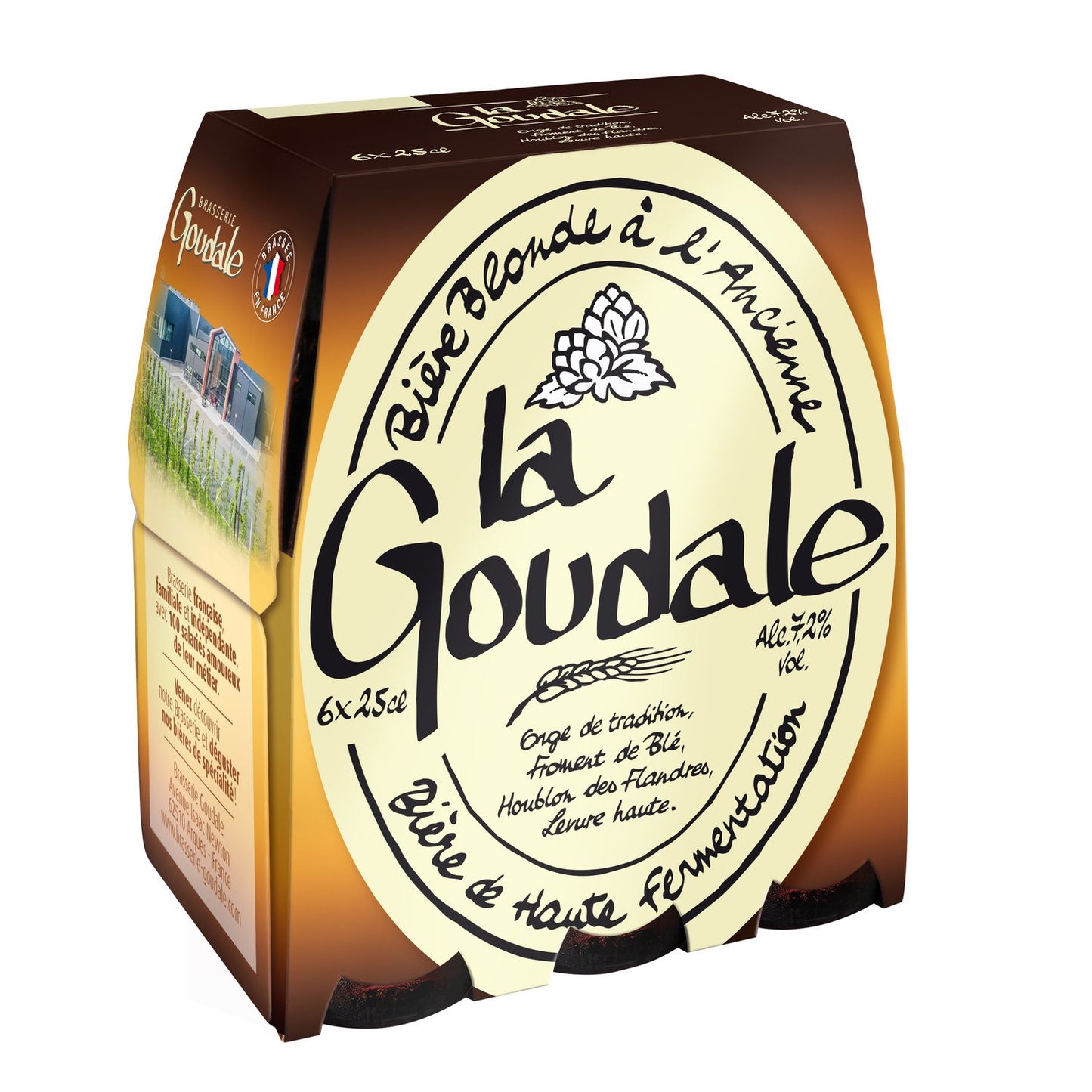 LA GOUDALE BLONDE ALC7.2 VOL DE 6X25 CL
