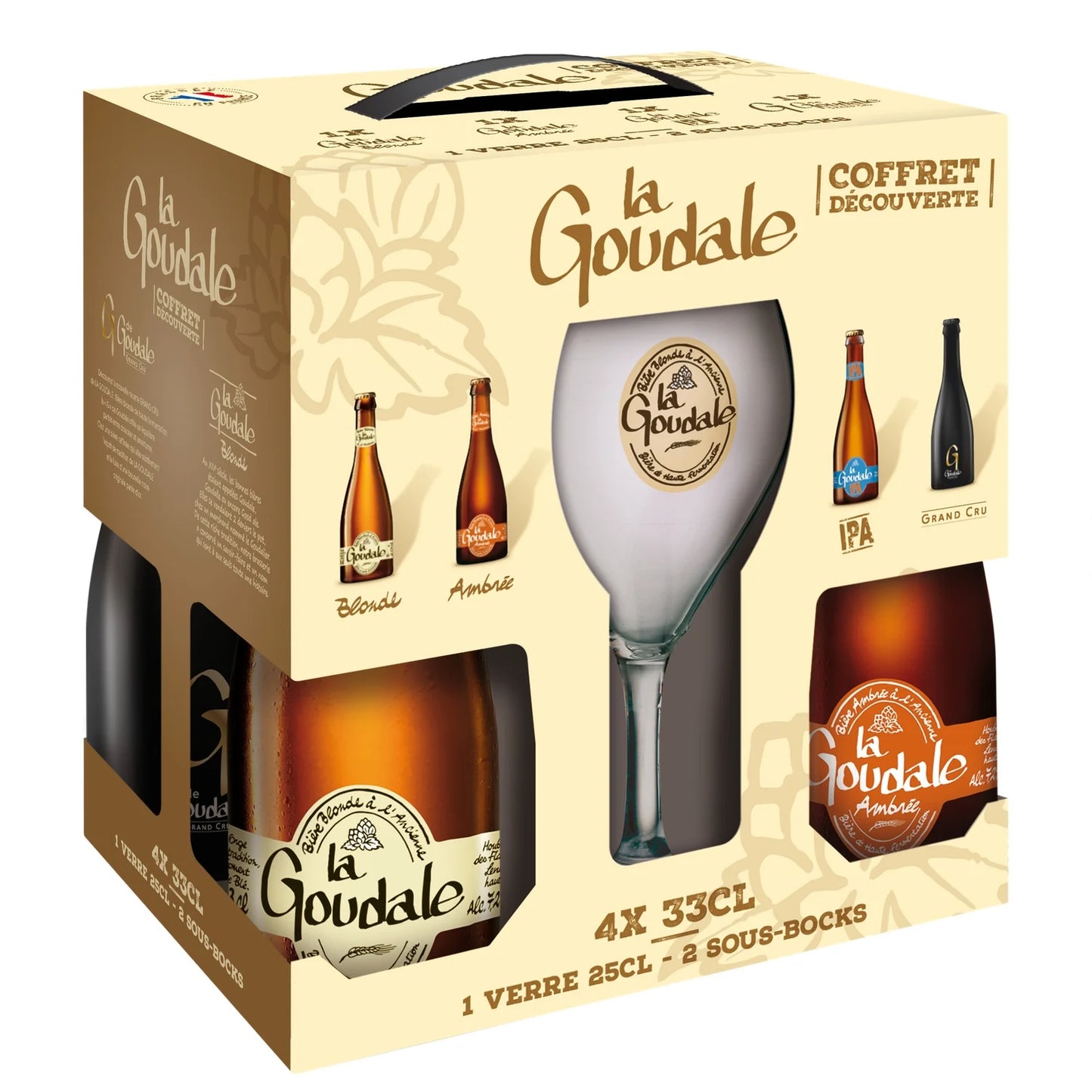 LA GOUDALE COFFRET DECOUVERTE DE 4X33CL