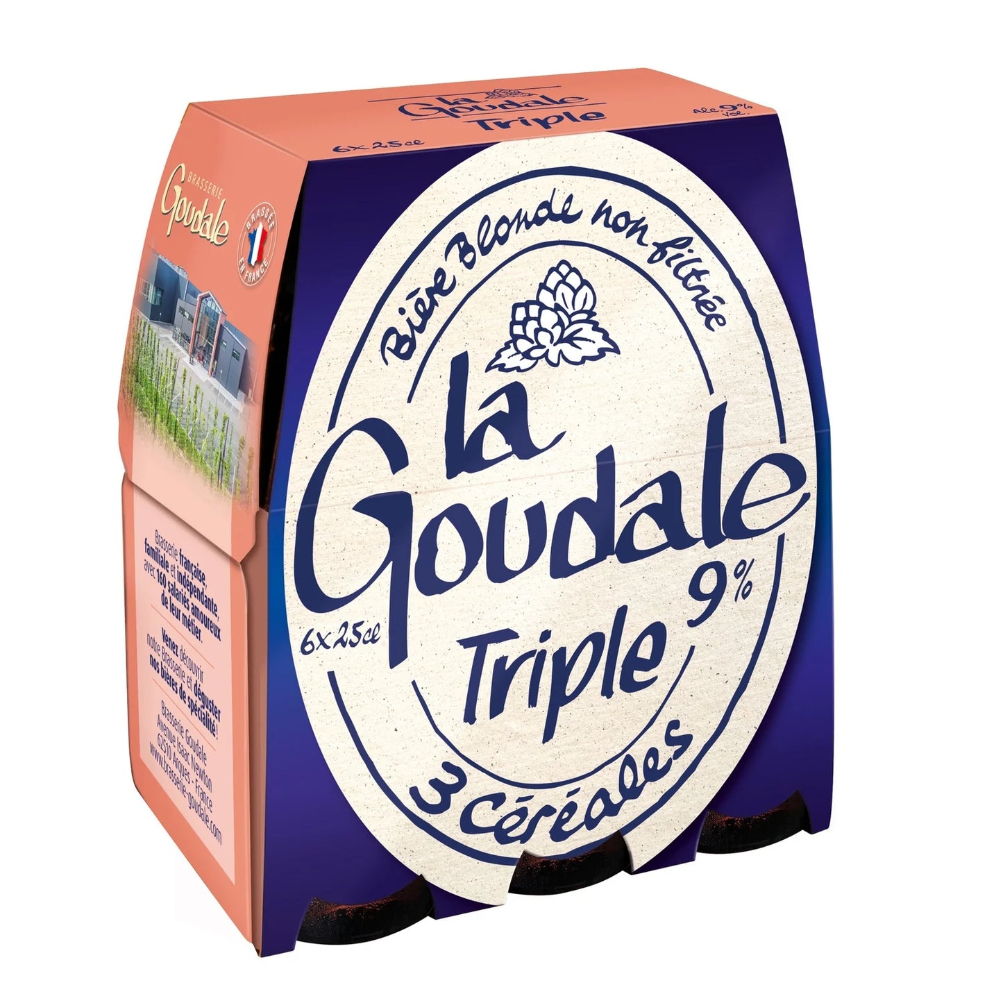 LA GOUDALE TRIPLE DE 9% 3 CEREALES DE 6X25 CL