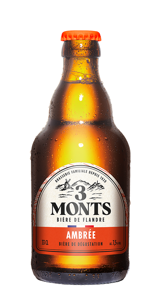 BIERE 3 MONTS AMBREE DE 33CL