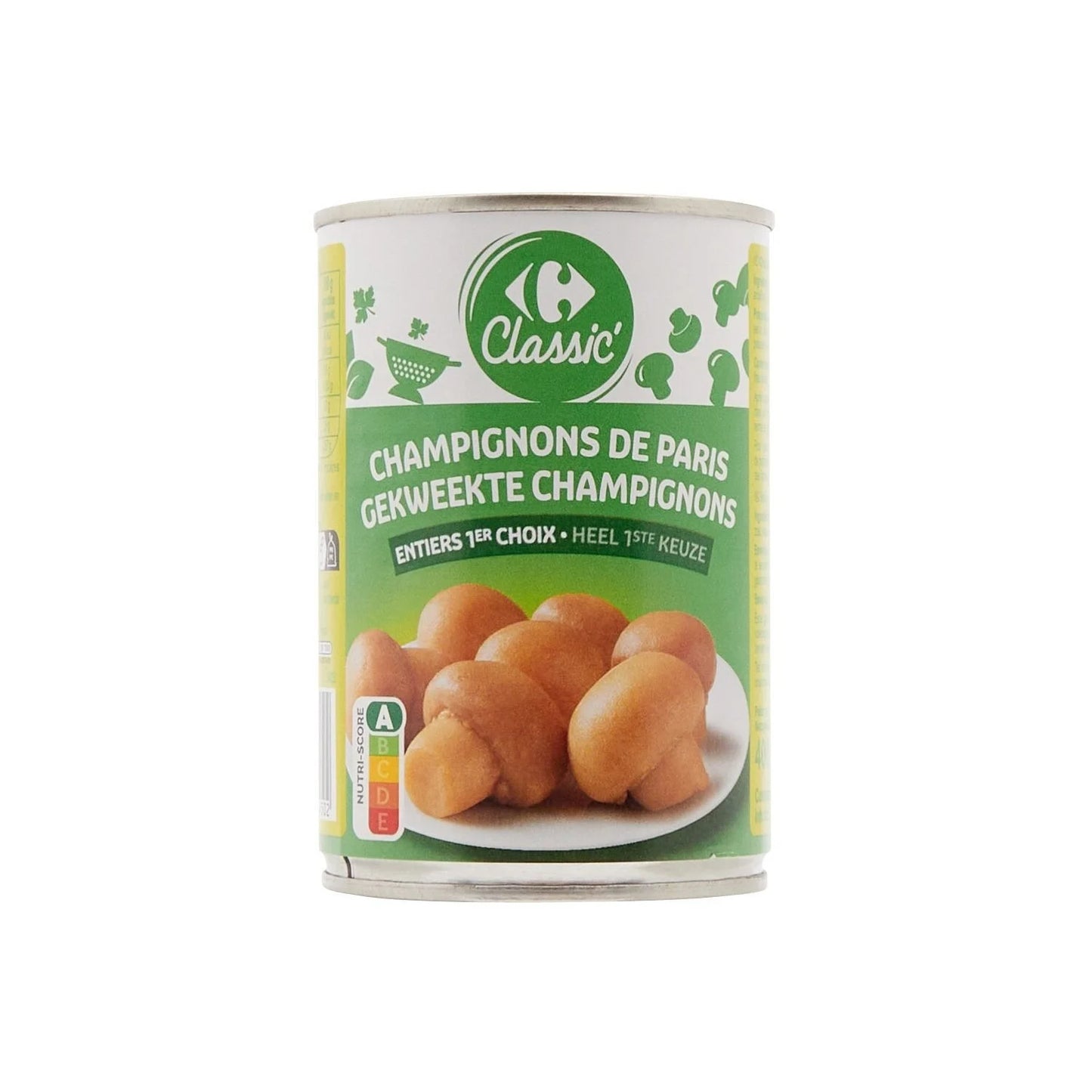 CHAMPIGNONS DE PARIS DE 400GR