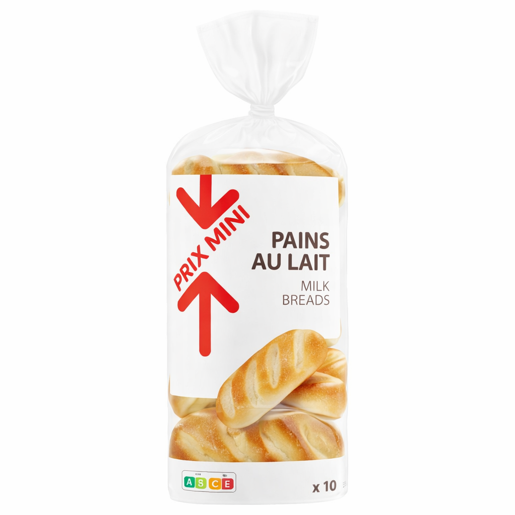PAIN AU LAIT X10 DE 350 GR