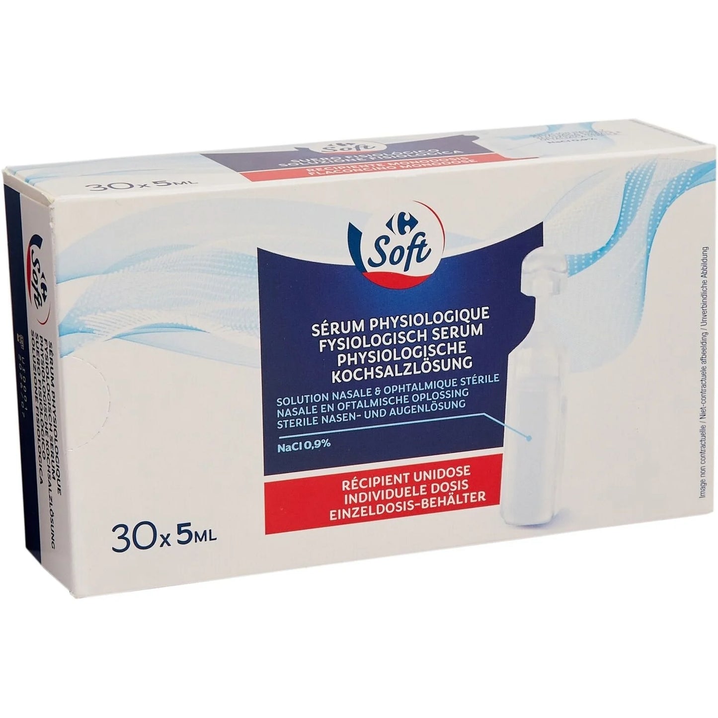 SERUM PHYSIOLOGIQUE DE 30x5ML
