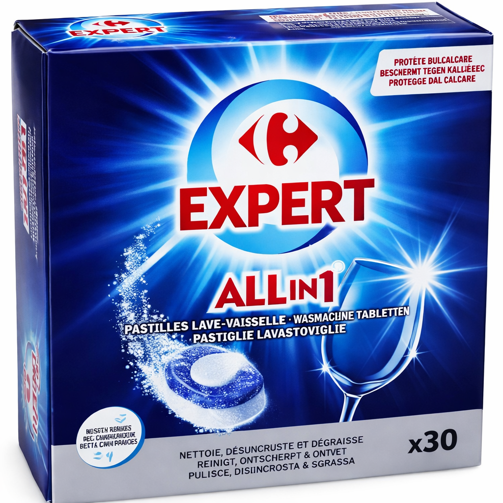 TABLETTES LAVE VAISSELLE DE 30X17GR