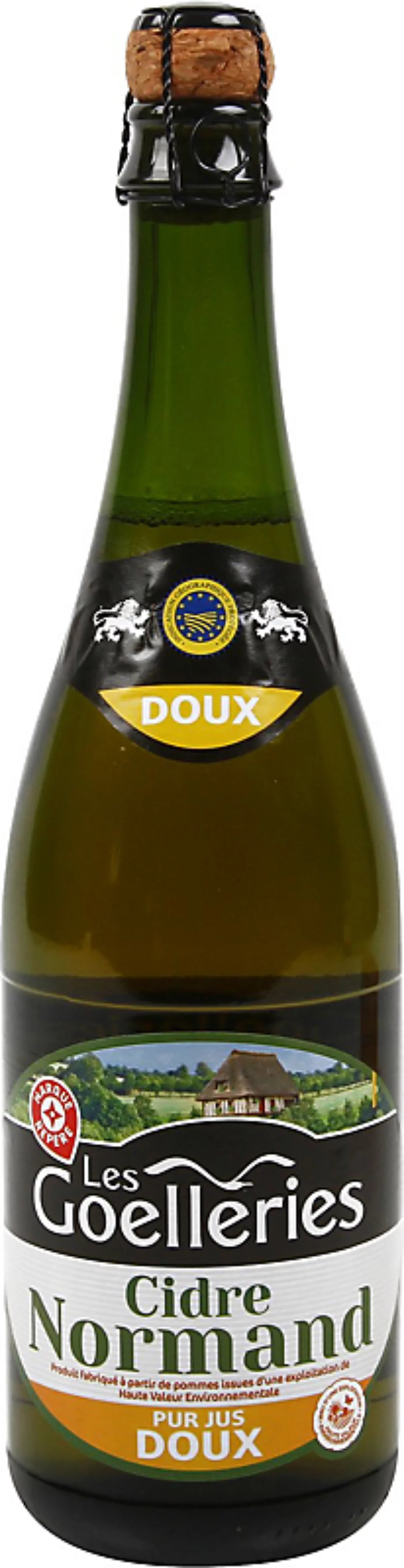 CIDRE BOUCHE NORMAND DOUX DE 75CL