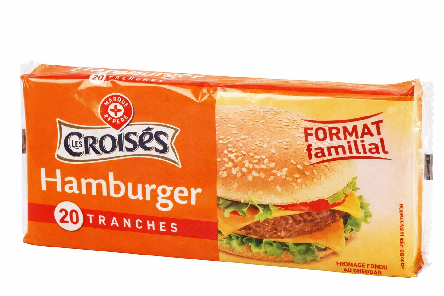 LES CROISES SPECIAL BURGER AU CHEDDAR DE 340GR