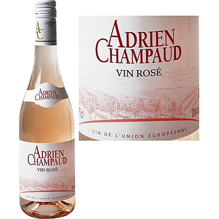 ADRIEN CHAMPAUD VIN ROSE DE 75 CL