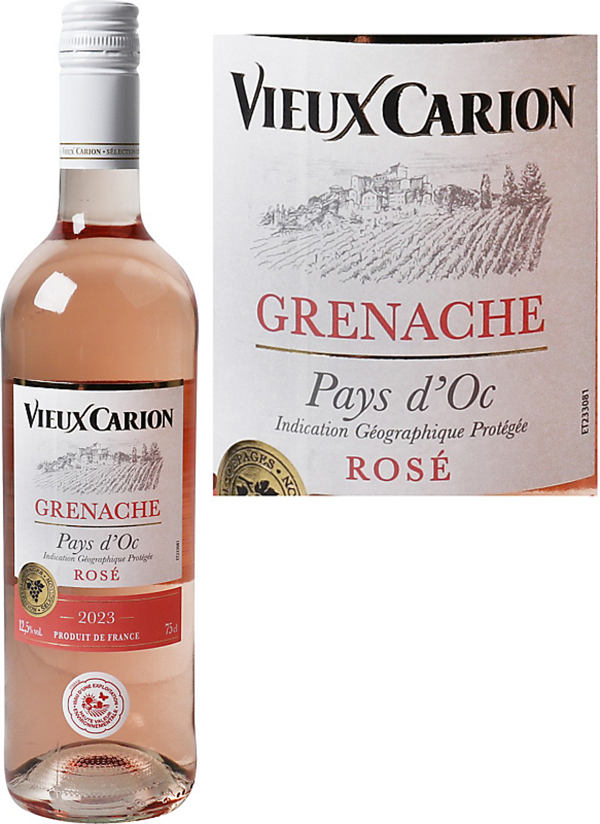 VIEUX CARION GRENACHE ROSE DE 75 CL