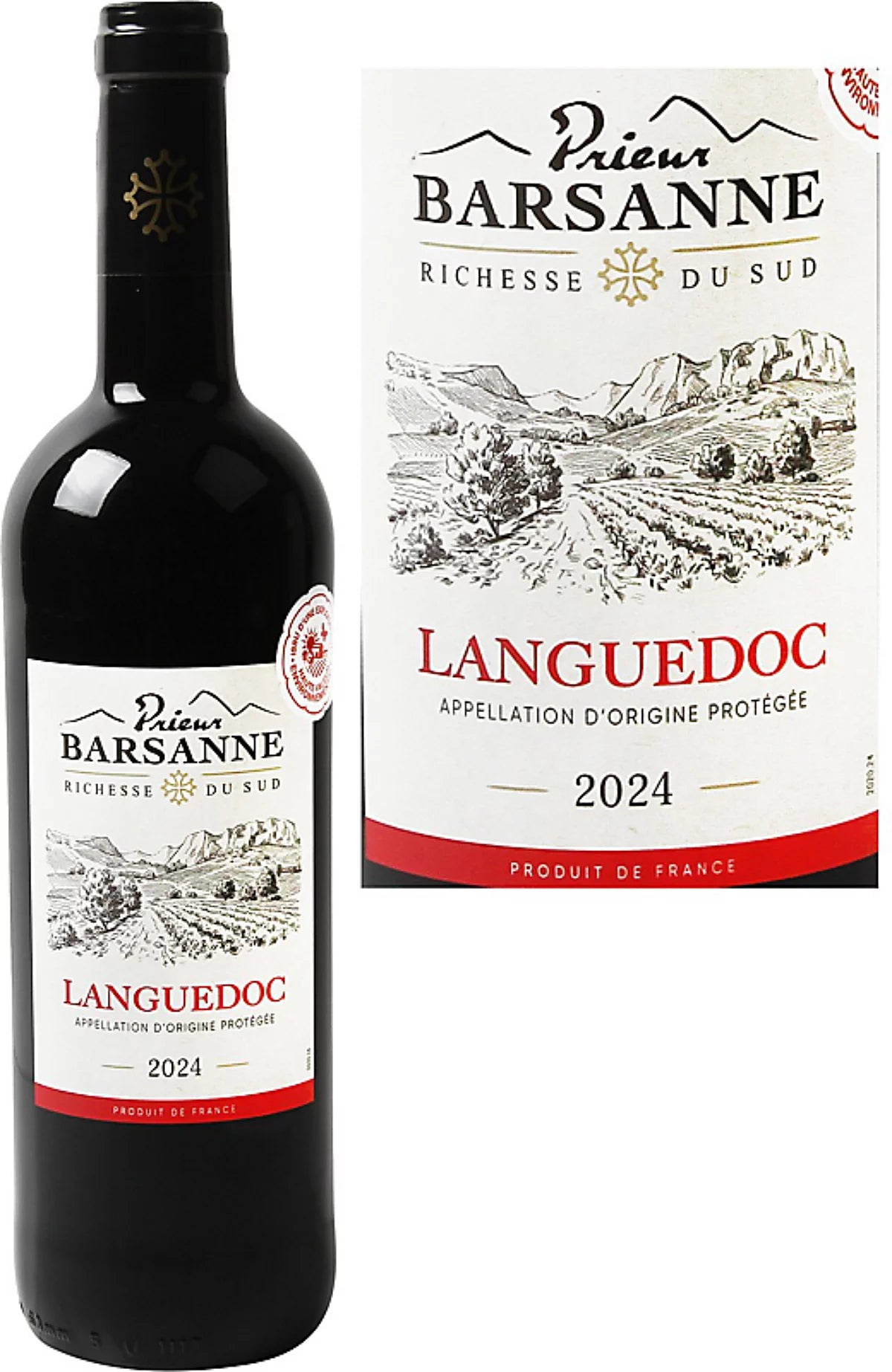 PRIEUX BARSANNE LANGUEDOC 2024 DE 75 CL