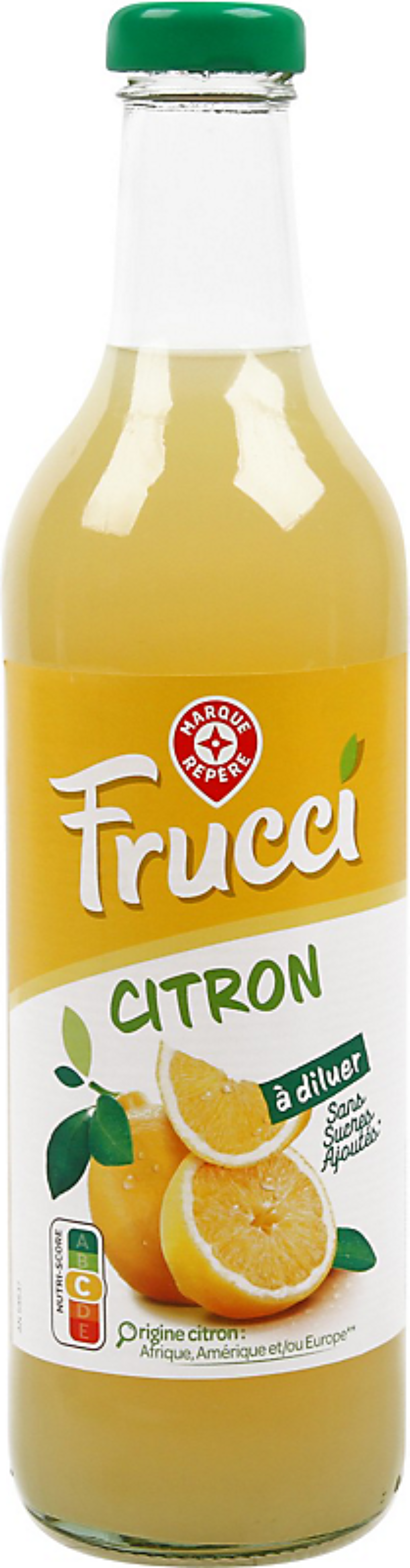 FRUCCI CONCENTRE DE CITRON A DILUER DE 75 CL