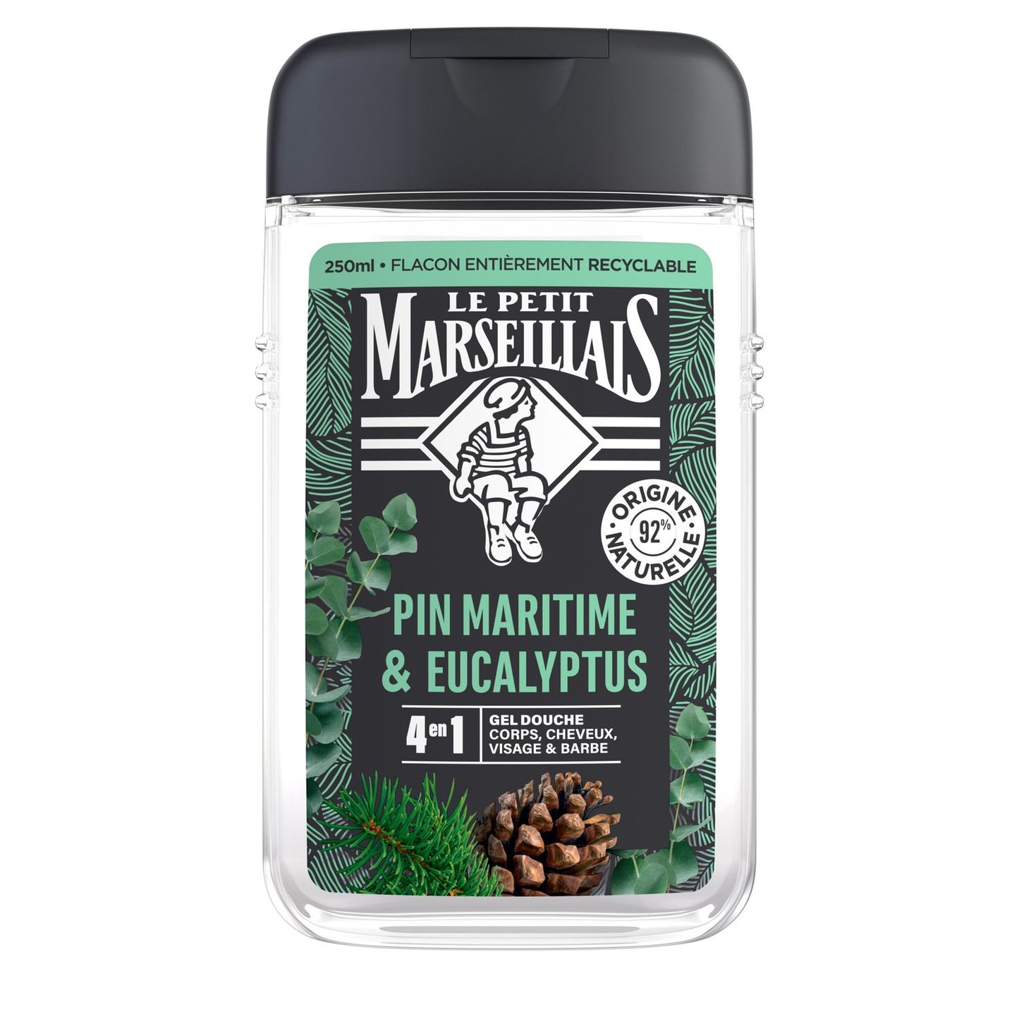 LE PETIT MARSEILLAIS PIN MARITIME EUCALYPTUS GEL DOUCHE DE 250 ML