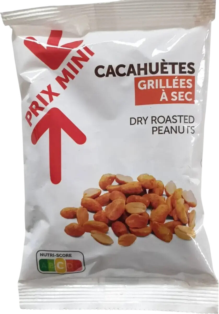 PRIX MINI CACAHUETES GRILLEES A SEC DE 150GR