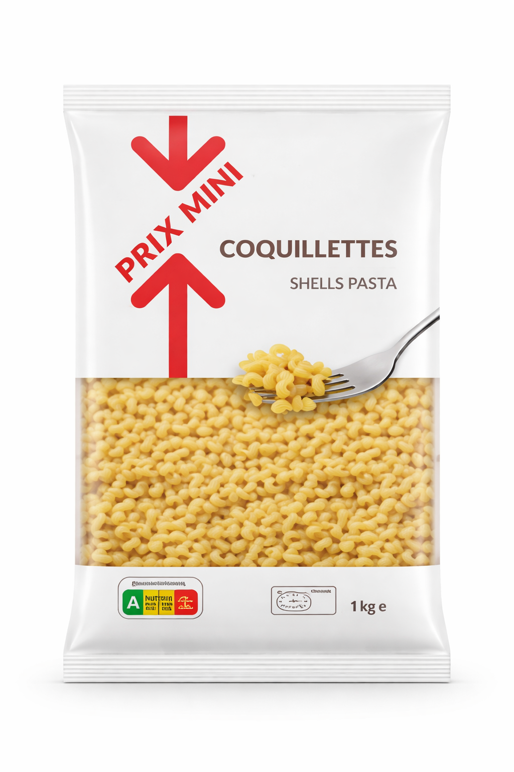 PRIX MINI COQUILETTES DE 1KG