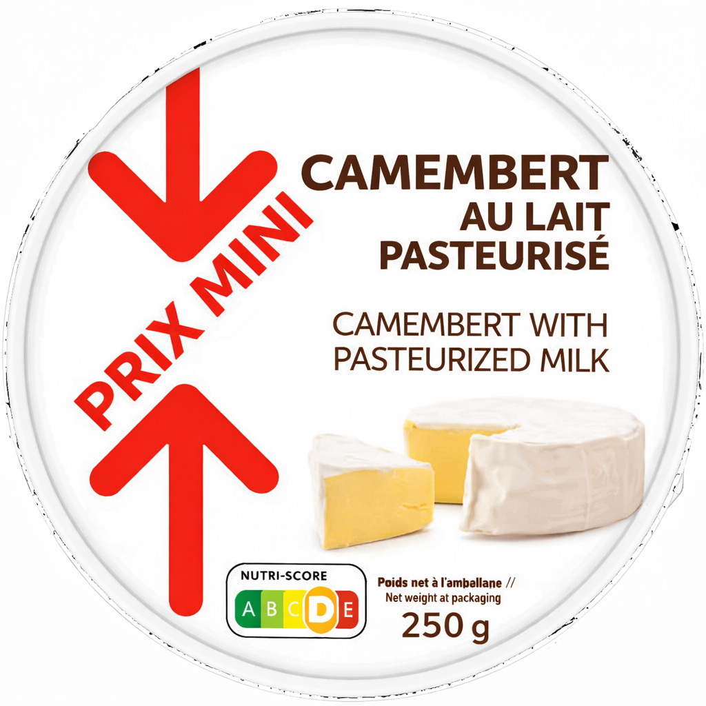 PRIX MINI CAMENBERT DE 250 GR